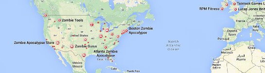 Google Maps "Zombie Apokalypse", CropTop